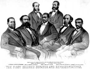The First Colored Senator and Representatives, 1872